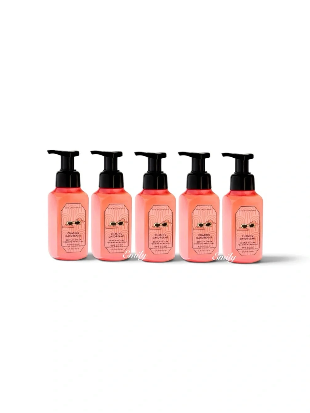 5X CHASING DAYDREAMS foaming hand soap Bath & Body Works bundle